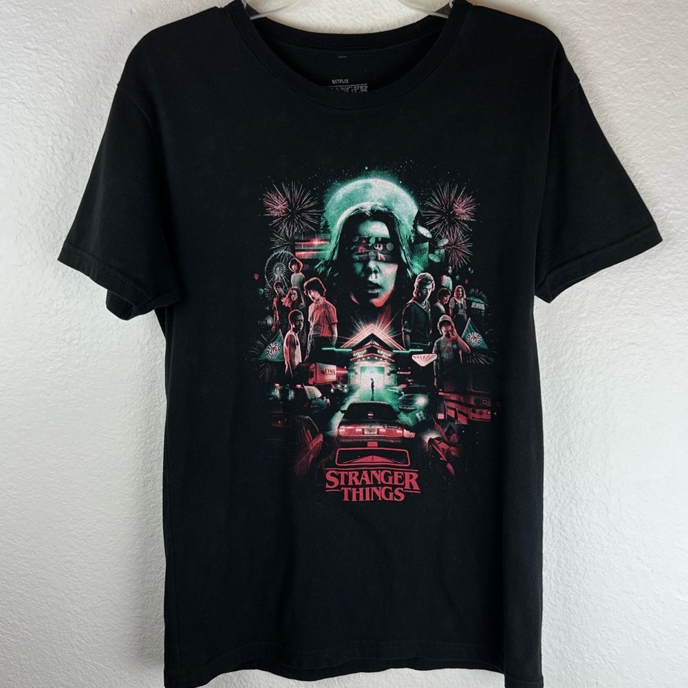 ❤️ Rare Stranger Things Drive In Experience Souvenir T-shirt